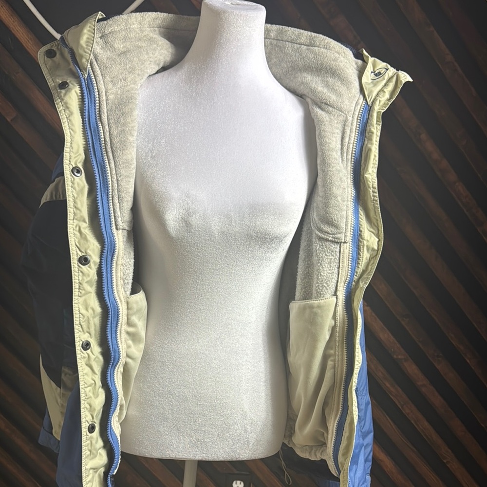 Columbia Fire Ridge Blue and Cream Jacket - Picture 2 of 7